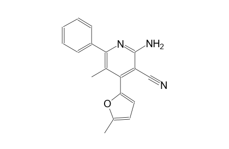 2-amino-5-methyl-4-(5-methyl-2-furyl)-6-phenylnicotinonitrile