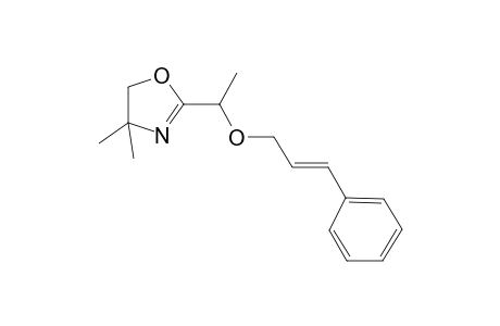 2-[1-[(E)-cinnamyl]oxyethyl]-4,4-dimethyl-2-oxazoline