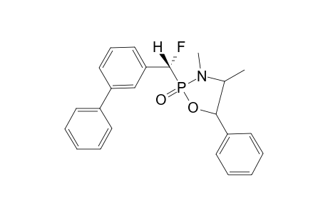 2[(1R)-.alpha.-Fluoro(m-phenyl)benzyl]-3,4-dimethyl-2-oxo-5-phenyl-1,3,2.lambda.(5)-oxazaphospholidin-