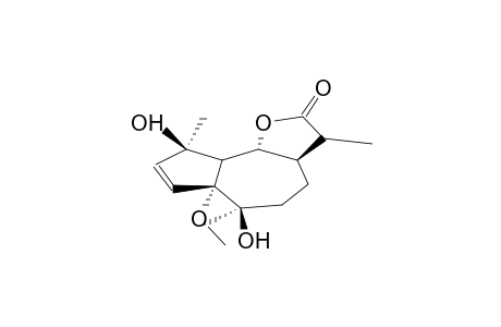 4-BETA,10-BETA-DIHYDROXY-1-ALPHA-METHOXY-5-ALPHA,11-ALPHA-H-GUAIA-2-EN-12,6-ALPHA-OLIDE