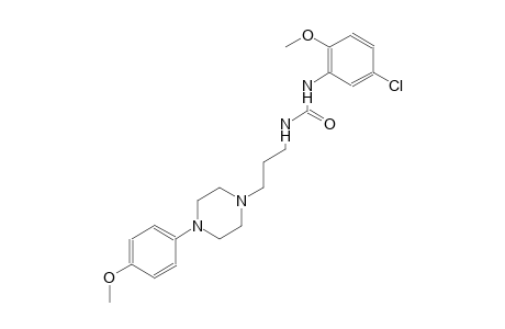 urea, N-(5-chloro-2-methoxyphenyl)-N'-[3-[4-(4-methoxyphenyl)-1-piperazinyl]propyl]-