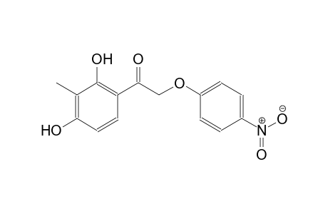 1-(2,4-dihydroxy-3-methylphenyl)-2-(4-nitrophenoxy)ethanone