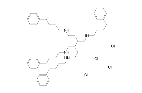 N,N'-Bis-(4-phenylbutyl)-3,4-bis-(4-phenylbutylaminomethyl)-hexane-1,6-diamine-tetrahydrochloride
