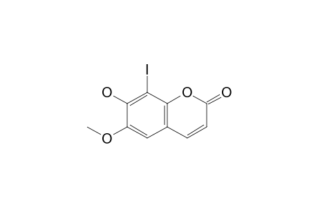 8-Iodo-7-hydroxy-6-methoxycoumarin