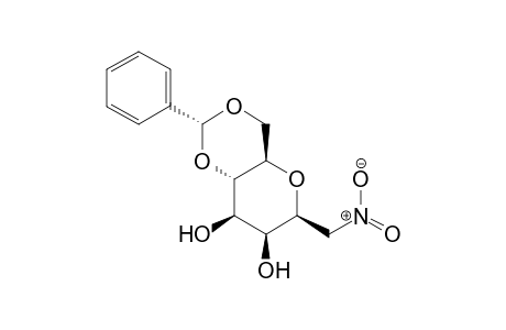 2,6-Anhydro-1-deoxy-1,3-O-benzylidene-1-nitro-D-glycero-D-galacto-heptitol