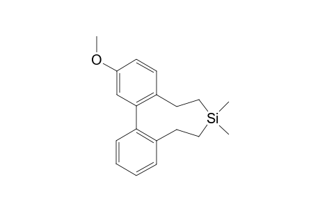 9-Methoxy-1,1-dimethyldibenzo[d,f][1]-silanonane