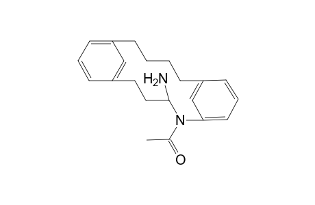 1-Acetyl-2-amino-1-aza[4.4]methcyclophane