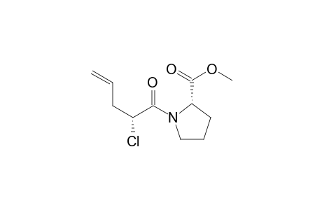 (R)-2-Chloropent-4-enoic acid [(2S)-methoxycarbonylpyrrolidinyl]amide
