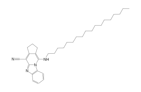 11-(octadecylamino)-2,3-dihydro-1H-cyclopenta[4,5]pyrido[1,2-a]benzimidazole-4-carbonitrile