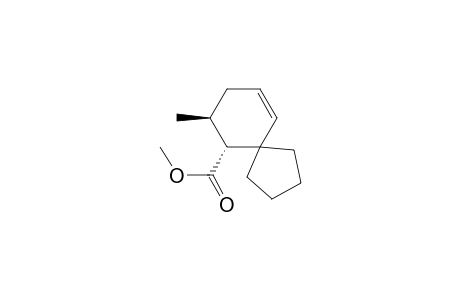 rel-(6R,7S)-7-methylspiro[4.5]dec-9-ene-6-carboxylic acid methyl ester