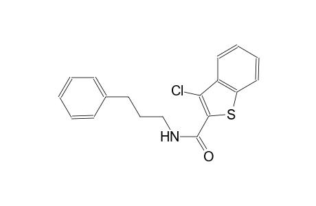 3-chloro-N-(3-phenylpropyl)-1-benzothiophene-2-carboxamide