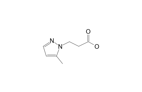 3-(5-Methylpyrazol-1-yl)propanoic acid