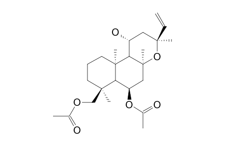 ENT-6-ALPHA,18-DIACETOXY-11-BETA-HYDROXYMANOYL-OXIDE