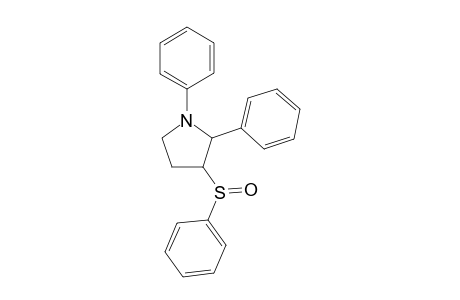 1,2-Diphenyl-3-(phenylsulfinyl)pyrrolidine