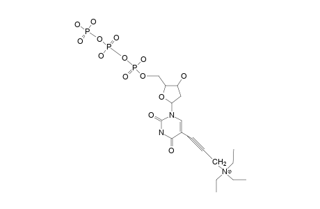 5-(3''-TRIETHYLAMMONIUM-PROPYNYL)-2'-DEOXYURIDINE-5'-TRIPHOSPHATE