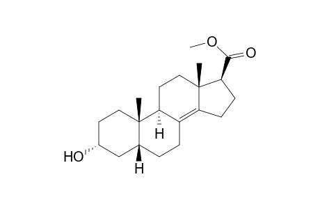 (3R,5R,9R,10S,13R,17S)-3-hydroxy-10,13-dimethyl-2,3,4,5,6,7,9,11,12,15,16,17-dodecahydro-1H-cyclopenta[a]phenanthrene-17-carboxylic acid methyl ester