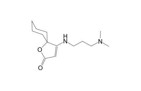 4-{[3-(dimethylamino)propyl]amino}-1-oxaspiro[4.5]dec-3-en-2-one