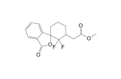 Methyl 2-(2,2-Difluoro-3'-oxo-3'H-spiro[cyclohexane-1,1'-isobenzofuran]-3-yl)acetate