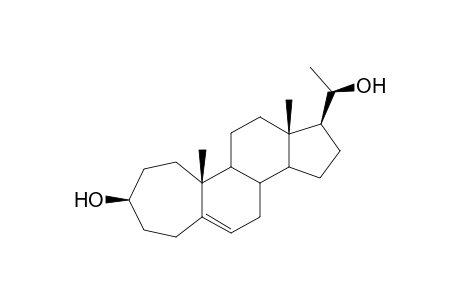 3.bete.,20.beta.-Dihydroxy-A-homo-5-pregnene