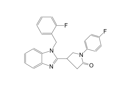 2-pyrrolidinone, 1-(4-fluorophenyl)-4-[1-[(2-fluorophenyl)methyl]-1H-benzimidazol-2-yl]-