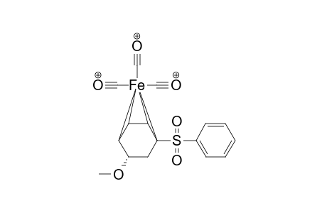 Tricarbonyl[(1-4-.eta.4)-5-exo-methoxy-1-(phenylsulfonyl)-1,3-cyclohexadiene]iron