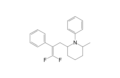 2-(3,3-difluoro-2-phenylallyl)-6-methyl-1-phenylpiperidine