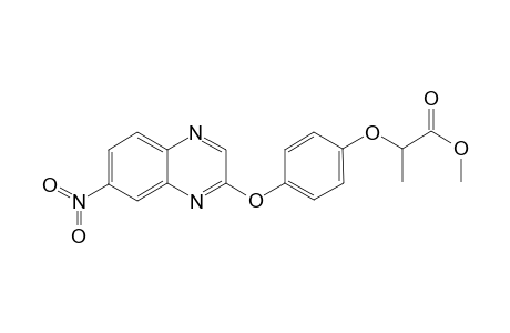 2-{4-[7-Nitro-2-quinoxalinyl)oxy]phenoxy}propionic acid methyl ester