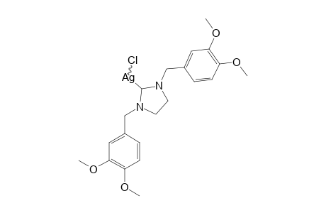 CHLORO-1,3-BIS-(3,4-DIMETHOXYBENZYL)-IMIDAZOLIN-2-YLDENE-SILVER(I)