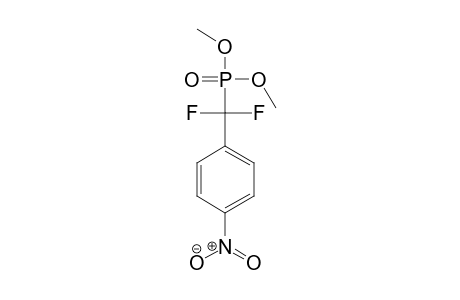 4-[(Dimethylphosphono)difluoromethyl]nitrobenzene