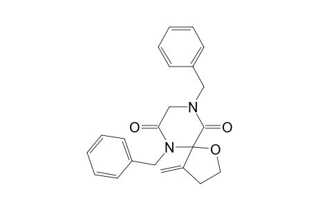 1-Oxa-6,9-diazaspiro[4.5]decane-7,10-dione, 4-methylene-6,9-bis(phenylmethyl)-