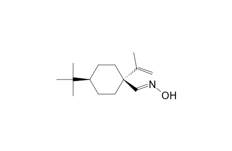Cyclohexanecarboxaldehyde, 4-(1,1-dimethylethyl)-1-(1-methylethenyl)-, oxime, [1.alpha.(E),4.alpha.]-