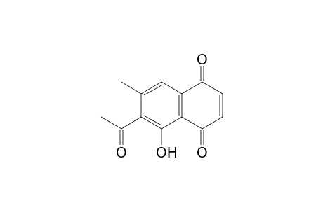1,4-Naphthalenedione, 6-acetyl-5-hydroxy-7-methyl-