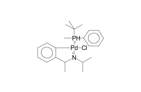 CHLORO[N-ISOPROPYL-ALPHA-METHYLBENZYLAMINATO-2C,N][METHYL(TERT-BUTYL)PHENYLPHOSPHINE]PALLADIUM (DIASTEREOMER MIXTURE)