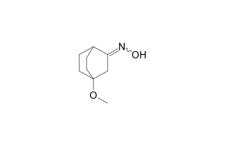 4-methoxybicyclo[2.2.2]octan-2-one, oxime