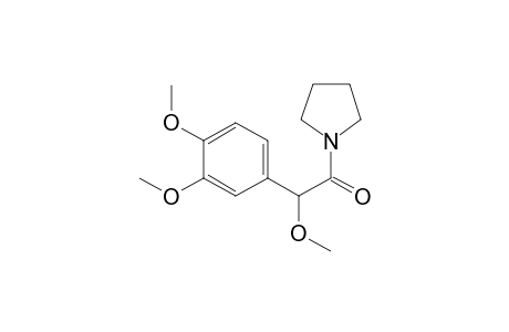 Pyrrolidine, 1-[(3,4-dimethoxyphenyl)methoxyacetyl]-