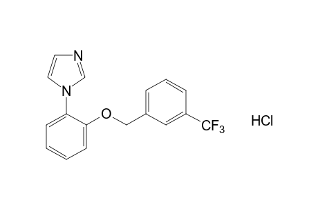 1-{o-{[m-(trifluoromethyl)benzyl]oxy}phenyl}imidazole, monohydrochloride