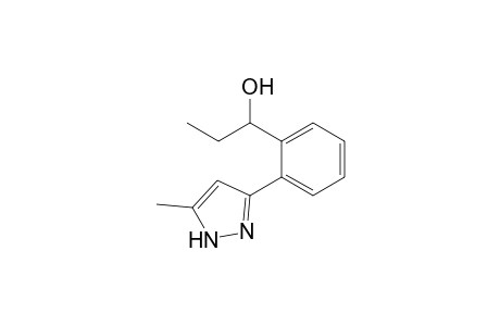 3-[2'-(.alpha.-Hydroxypropyl)phenyl]-5-methylpyrazole