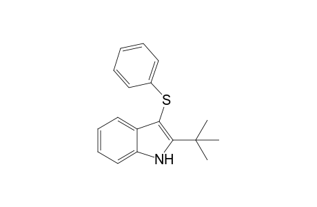 2-Tert-Butyl-3-(phenylthio)-1H-indole