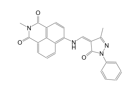 1H-benz[de]isoquinoline-1,3(2H)-dione, 6-[[(Z)-(1,5-dihydro-3-methyl-5-oxo-1-phenyl-4H-pyrazol-4-ylidene)methyl]amino]-2-methyl-