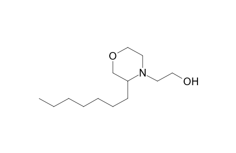4-(2-Hydroxyethyl)-3-(1-heptyl)morpholine