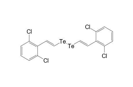 Bis[2-(2,6-dichlorophenyl)ethenyl] ditelluride