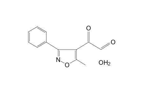 5-METHYL-3-PHENYL-4-ISOXAZOLEGLYOXYLALDEHYDE, HYDRATE