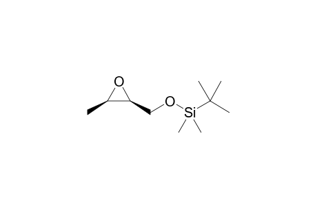 tert-butyl-dimethyl-[[(2S,3R)-3-methyloxiran-2-yl]methoxy]silane