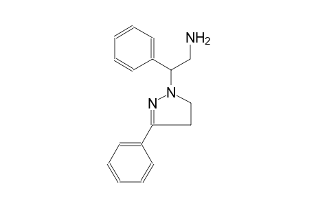 1H-pyrazole-1-ethanamine, 4,5-dihydro-beta,3-diphenyl-