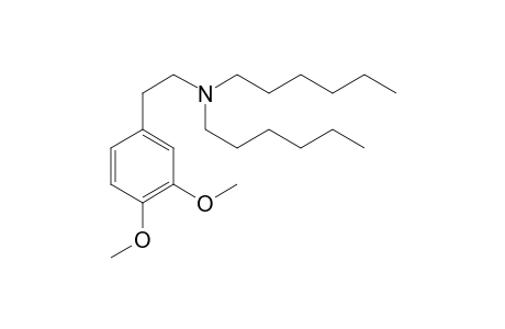 N,N-Dihexyl-3,4-dimethoxyphenethylamine