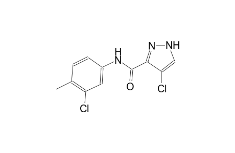 4-chloro-N-(3-chloro-4-methylphenyl)-1H-pyrazole-3-carboxamide