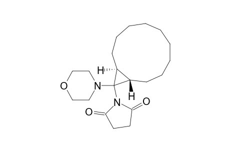 2,5-Pyrrolidinedione, 1-[12-(4-morpholinyl)bicyclo[9.1.0]dodec-12-yl]-, stereoisomer