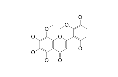 5,7,3',6'-TETRAHYDROXY-6,8,2'-TRIMETHOXYFLAVONE