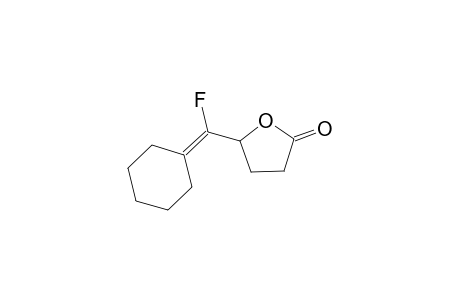 5-(Cyclohexylidenefluoromethyl)-dihydrofuran-2-(3H)-one