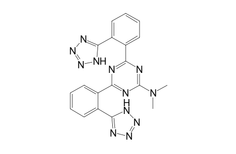 N,N-dimethyl-4,6-bis[2-(2H-1,2,3,4-tetrazol-5-yl)phenyl]-1,3,5-triazin-2-amine